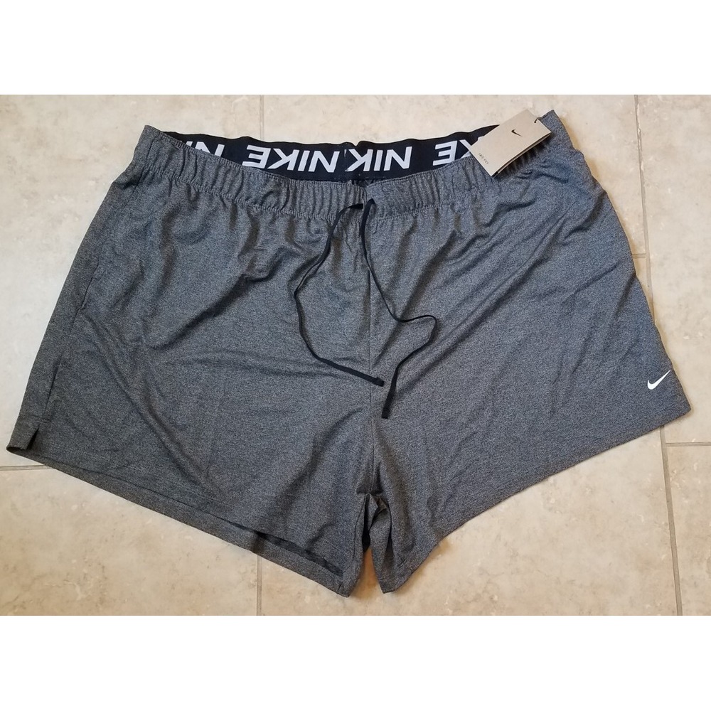 Nike Dri-FIT Attack Training Shorts‎ DC5413 Black Heather Women Plus sz 3X NEW